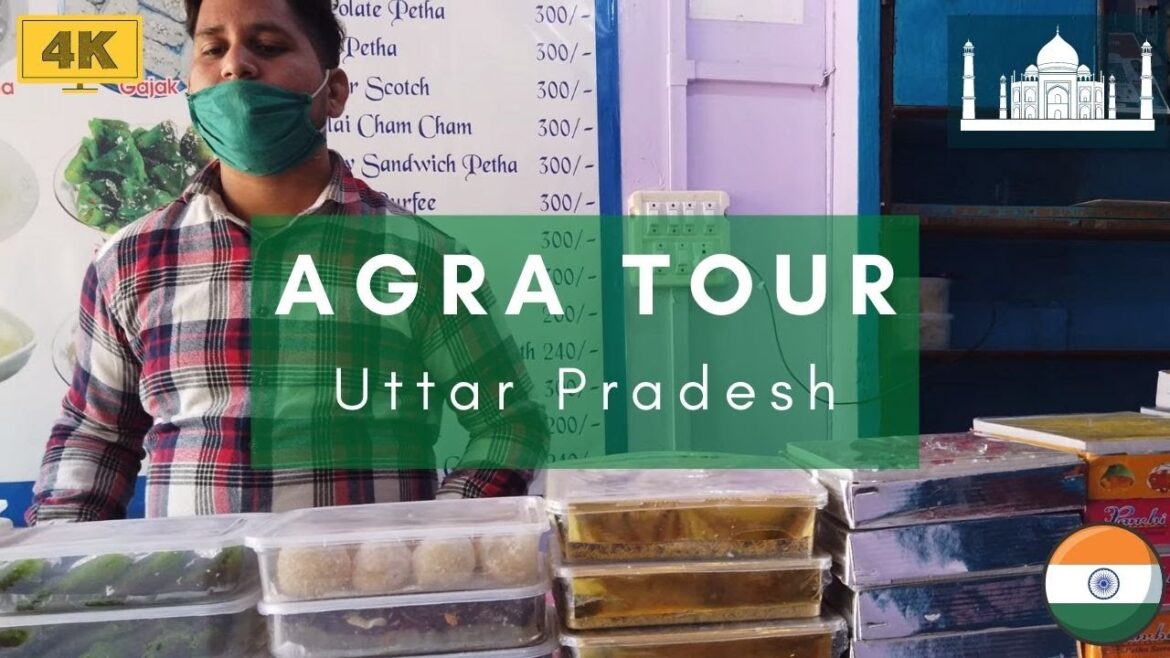 4K Walking out of Taj Mahal - Agra Tour