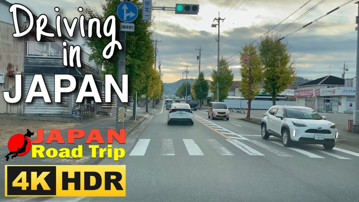 1-Hour Calm Morning Drive in Japan | 4K HDR