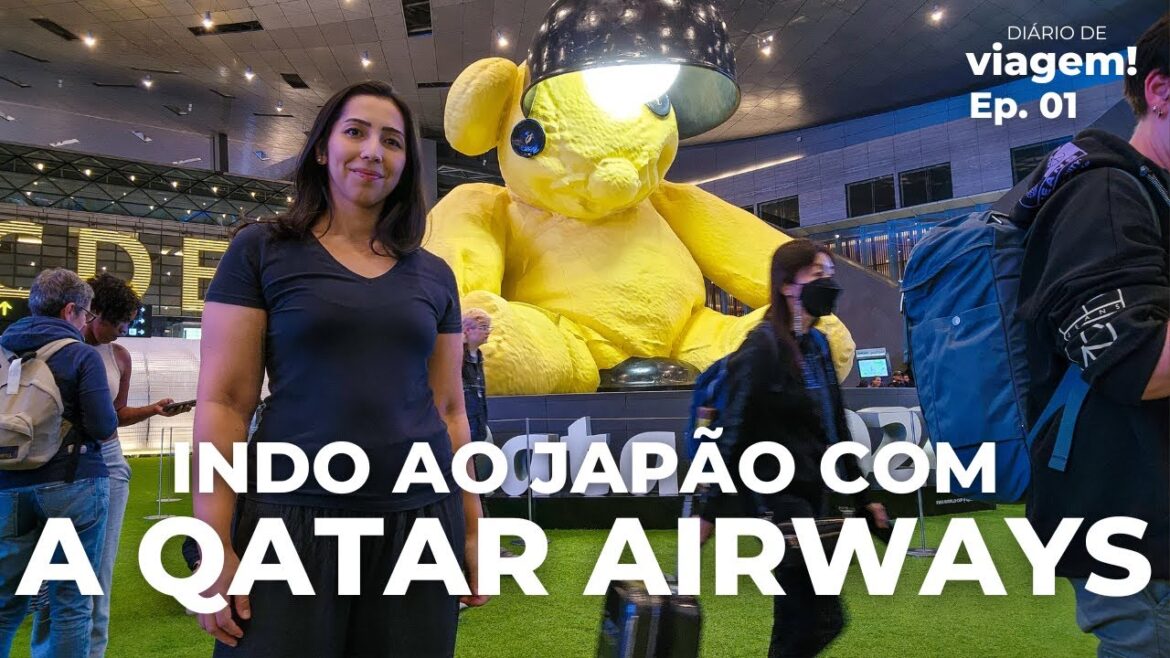 Indo ao Japão COM A QATAR AIRWAYS. Ep. 01 Indo ao Japão COM A QATAR AIRWAYS. Ep. 01