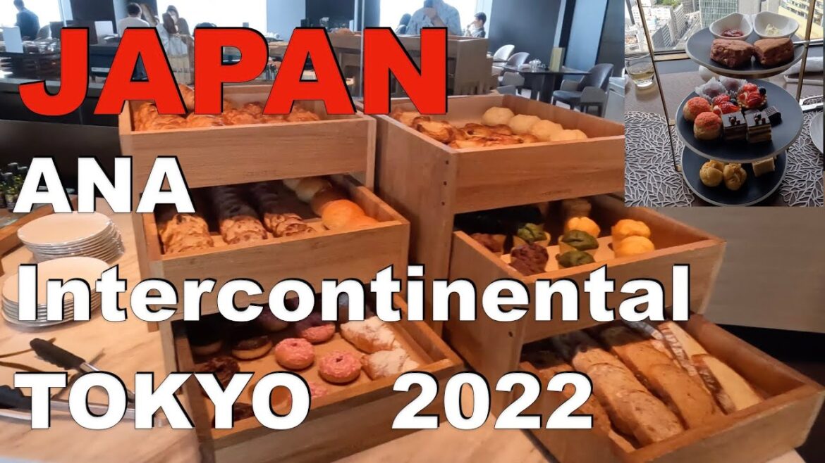 【JAPAN TRAVEL】ANA INTERCONTINENTAL TOKYO CULB LOUNGE 2022 4K