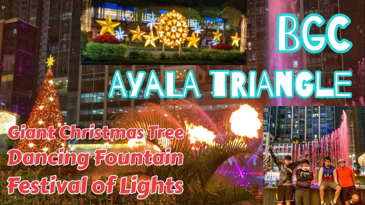 Cold Night Bike Ride | BGC & Ayala Colorful Lights
