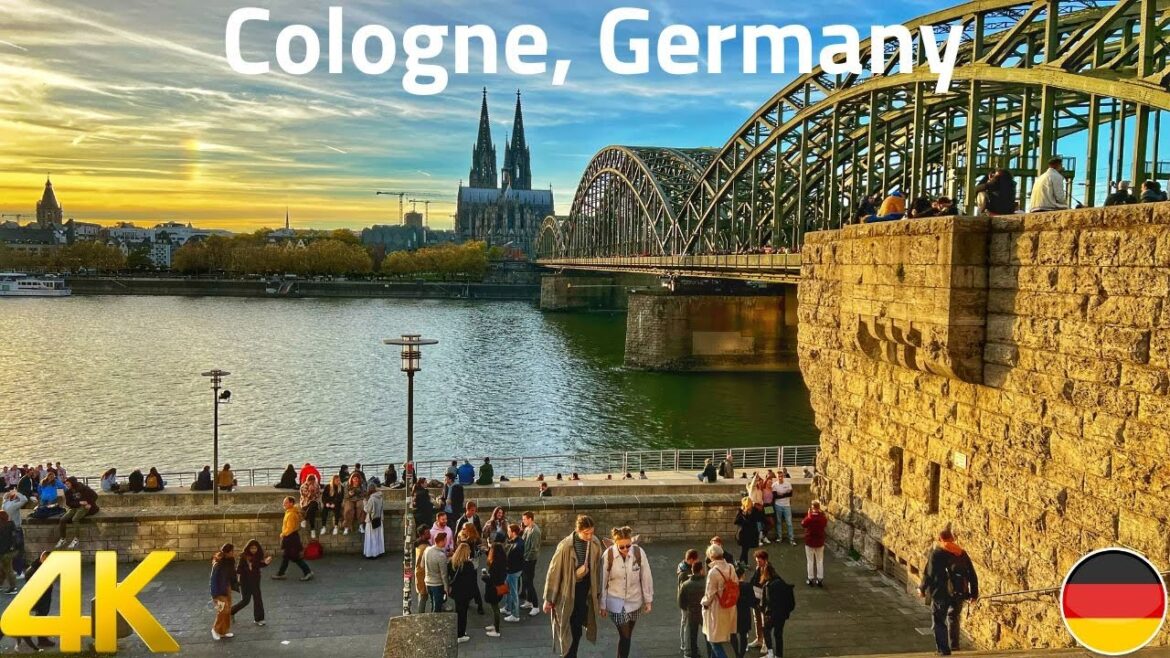 Cologne, Germany walking tour 4K 60fps Cologne, Germany walking tour 4K 60fps