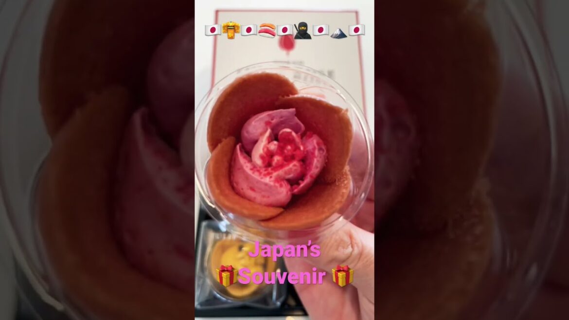 My Recommended Japanese Souvenir🌹Flower Cookies🌹Tokyo