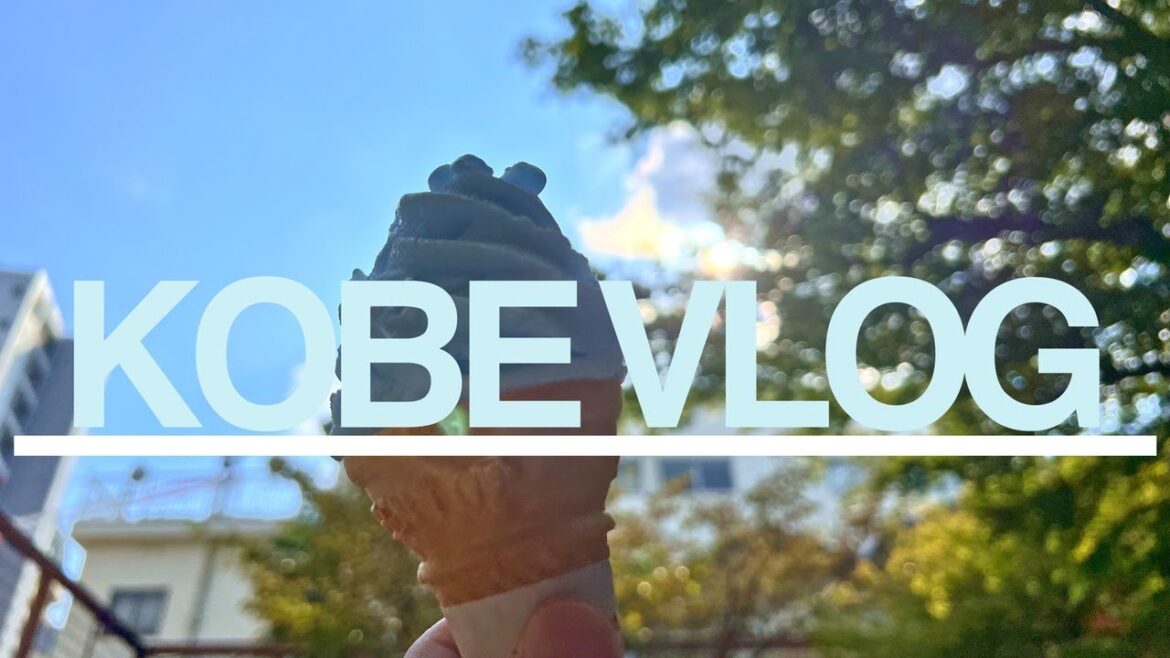 【Vlog】【神戸散歩】比較的まじめに勉強した1日（丸羅とんこつ・KAREIKAN）｜Take a walk in KOBE