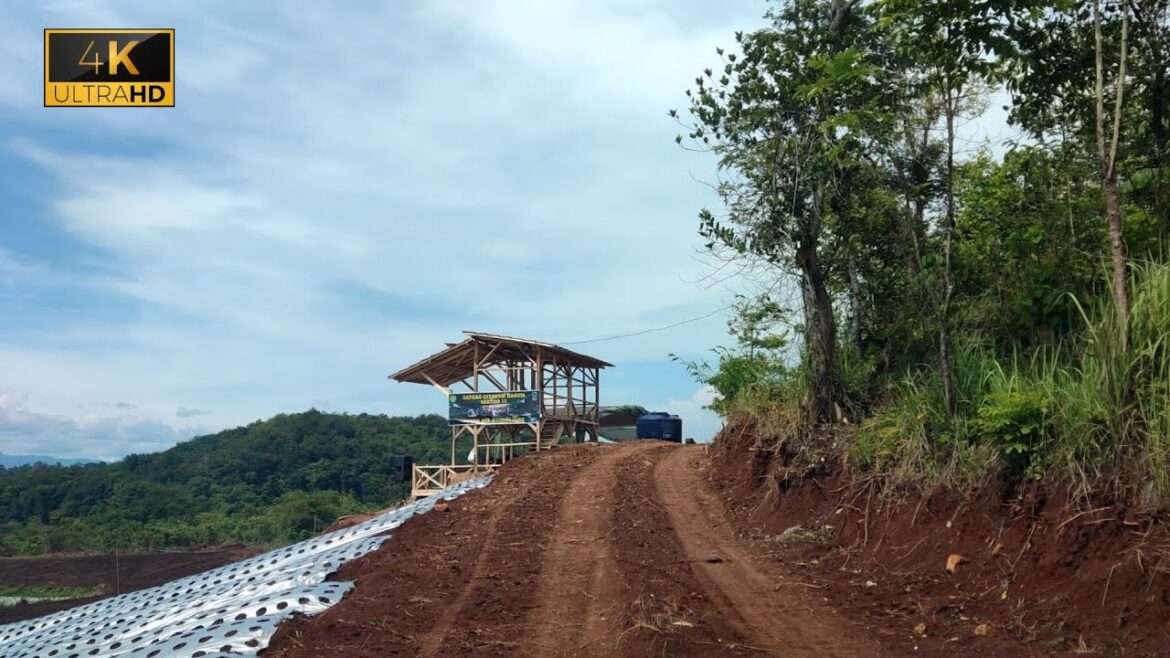 (4k UHD) Hanya ada 1 Rumah di tepi Bukit, Tidak ada seorangpun yang berani ganggu || Keindahan alam