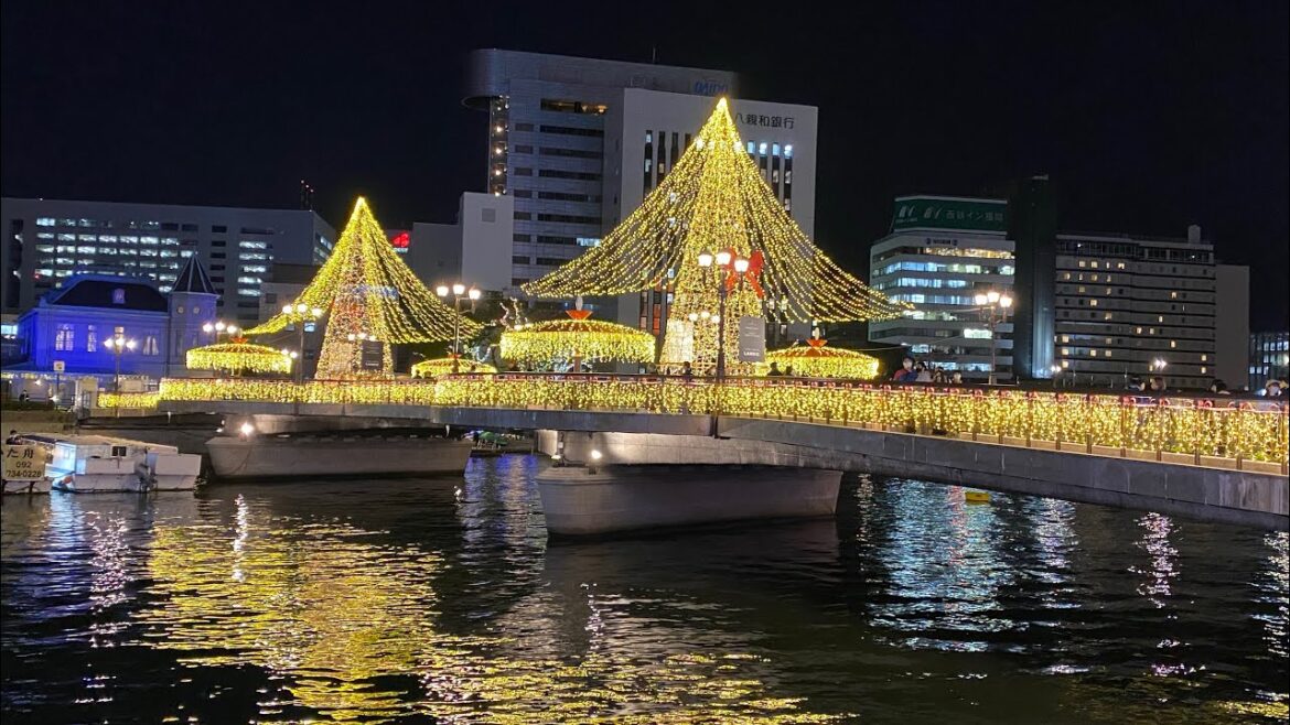Illumination Extravaganza Fukuoka🇯🇵Walking in Japan. Illumination Extravaganza Fukuoka🇯🇵Walking in Japan.