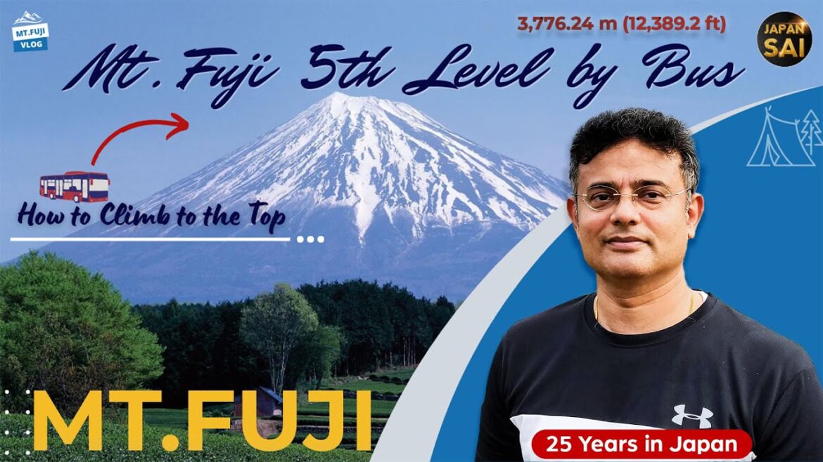 Day Trip to Mt.Fuji-5th Level | How to Climb to the Top 3776 Meters | Japan's Tallest Mountain |