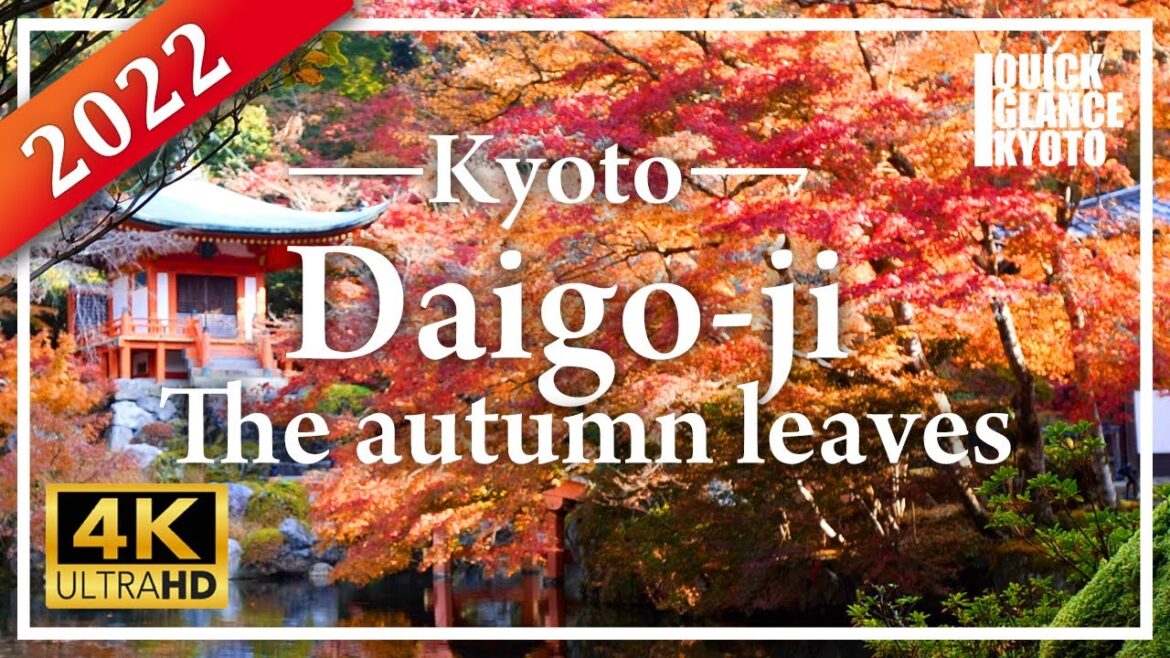 Enjoy Daigo-ji Temple with beautiful autumn leaves. The autumn leaves around Benten pond is awsome.