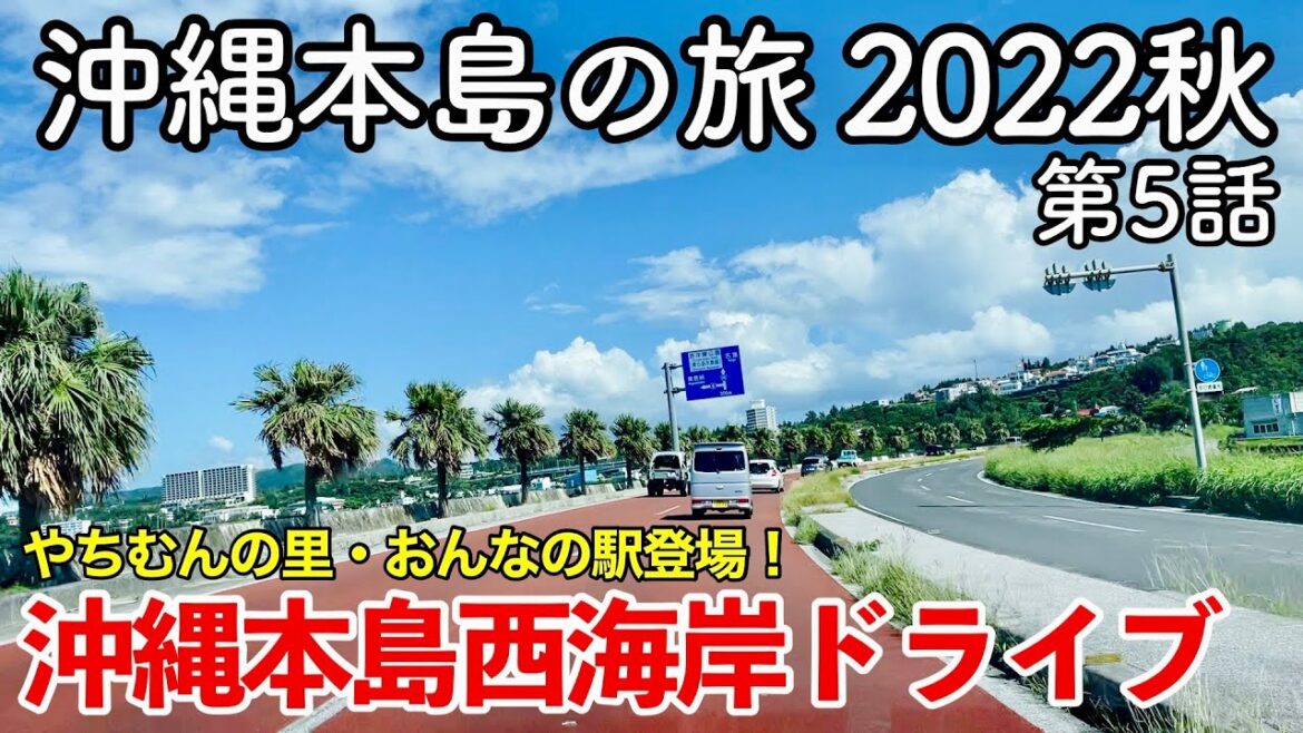 【沖縄旅行】沖縄本島の旅 2022秋 第5話 〜沖縄本島西海岸ドライブ〜 【やちむんの里・おんなの駅】