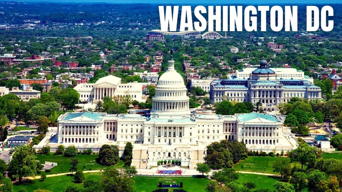 Washington DC 4K - Drone Footage of United States Capital - Ultra HD [4K]