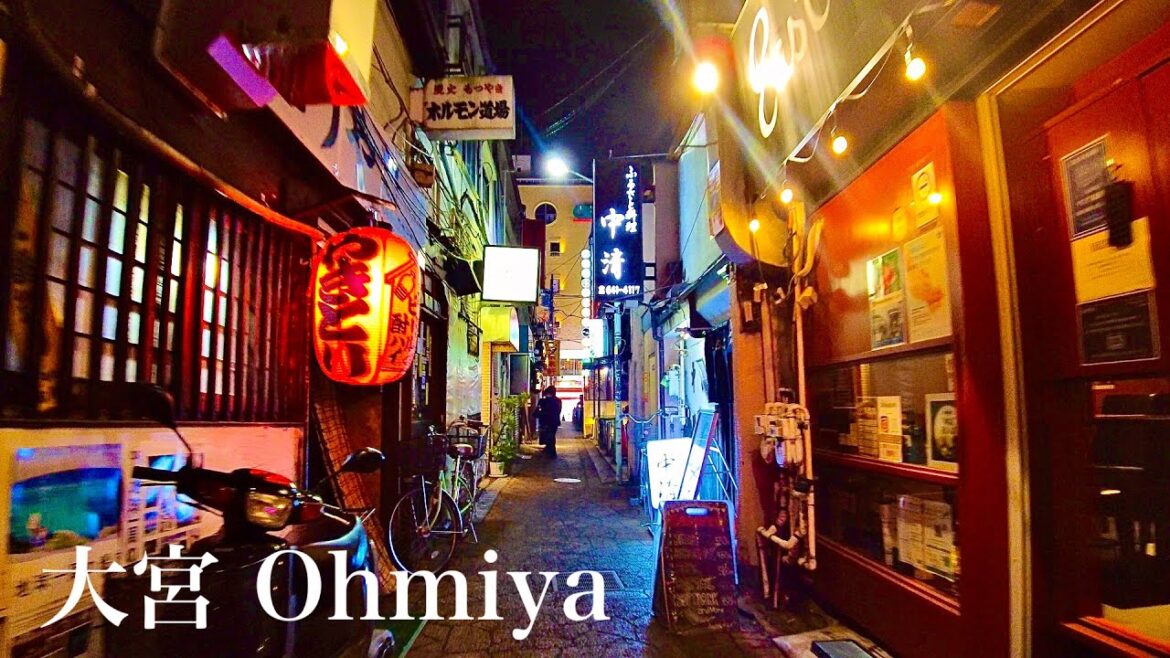 【日本散歩】埼玉最大の都市 夜の大宮を歩く。Ohmiya/walk ASMR【4K】 【日本散歩】埼玉最大の都市 夜の大宮を歩く。Ohmiya/walk ASMR【4K】