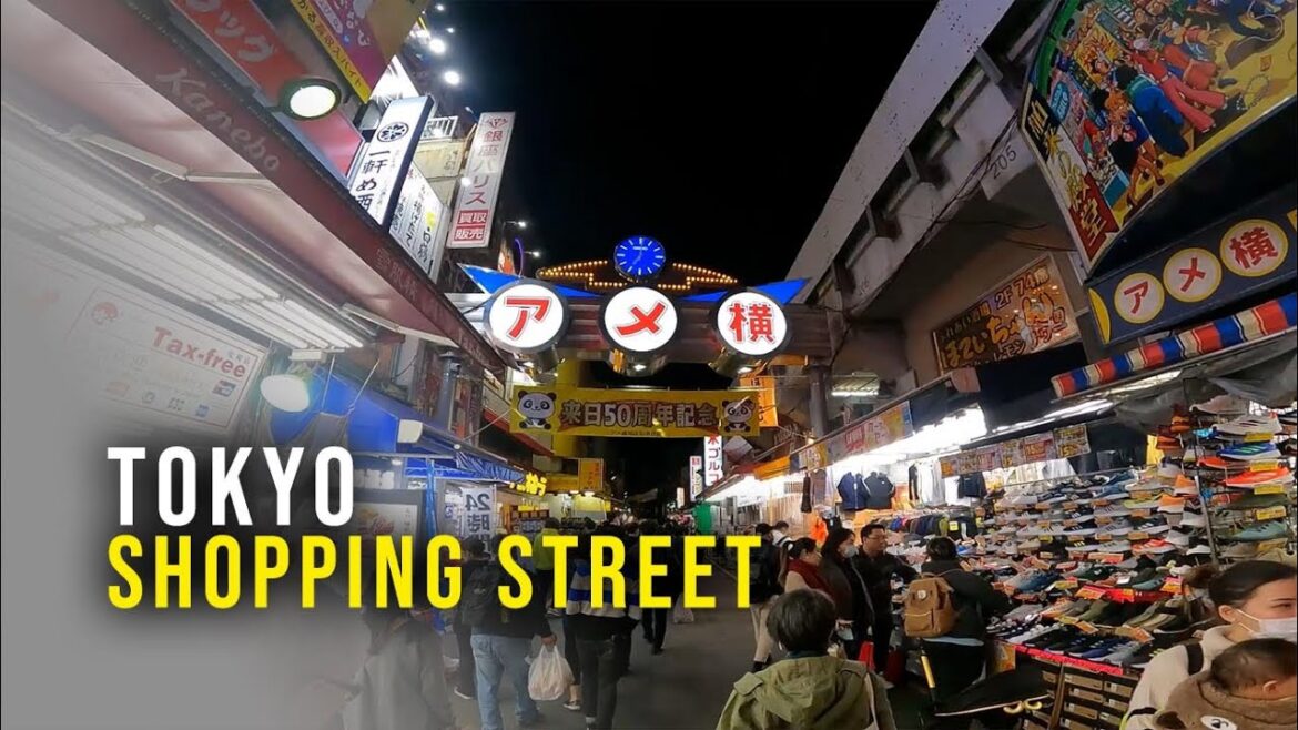 Tokyo Shopping Street | Tokyo | Japan | CITY ROUND