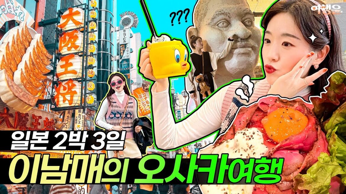[sub]🛫EP.1ㅣ2박3일 이남매의 오사카 VLOGㅣ#이남매오사카여행 #일본브이로그 #오사카여행
