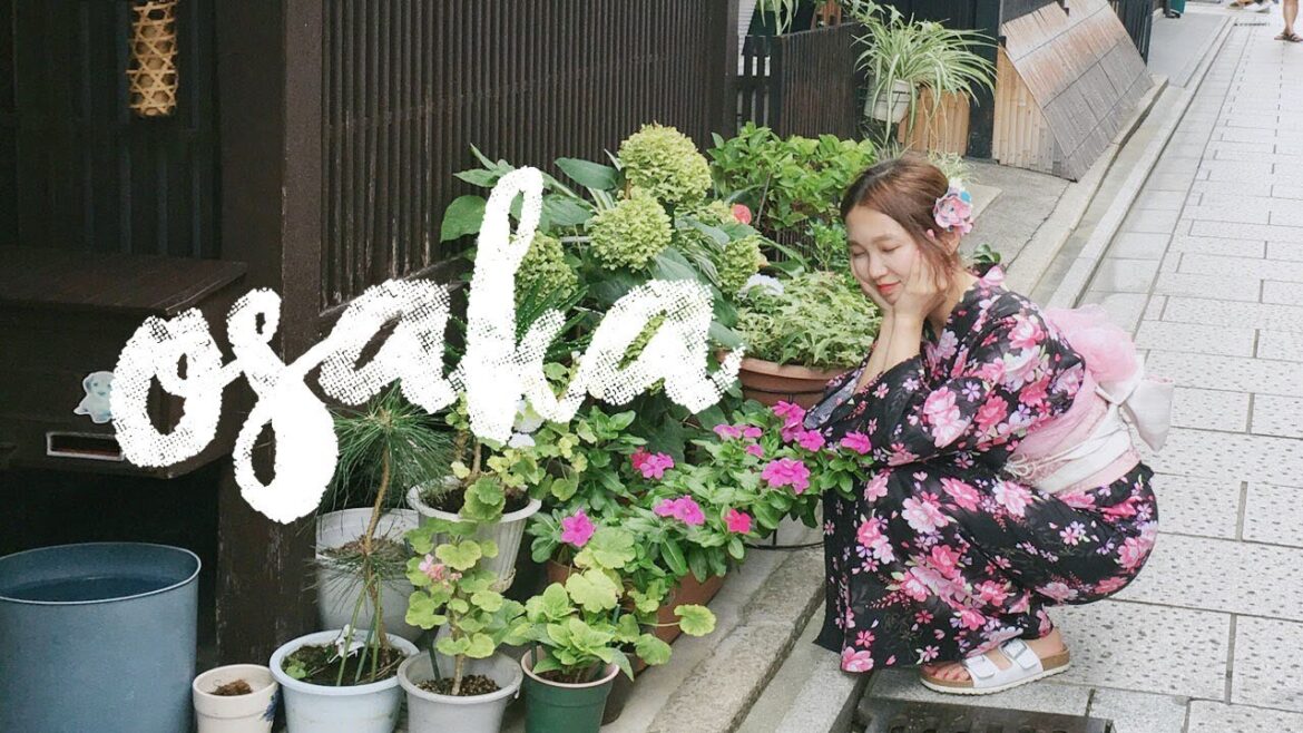 오사카 여행 Osaka Vibes ✨ | Travel Diary