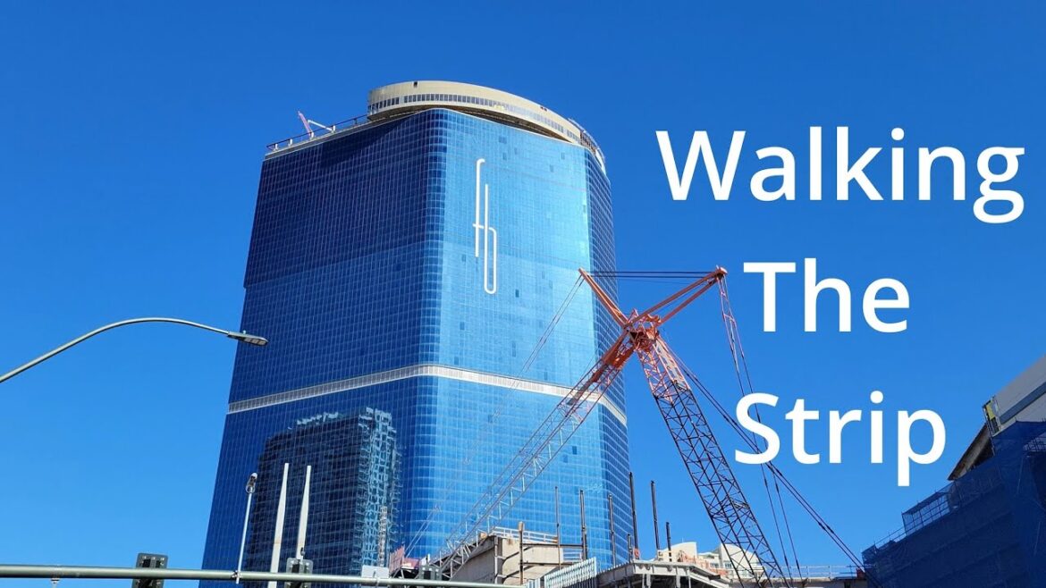 The Las Vegas Strip Walking Tour on 11/19 and 11/20 in 4k with cowboys and showgirls.