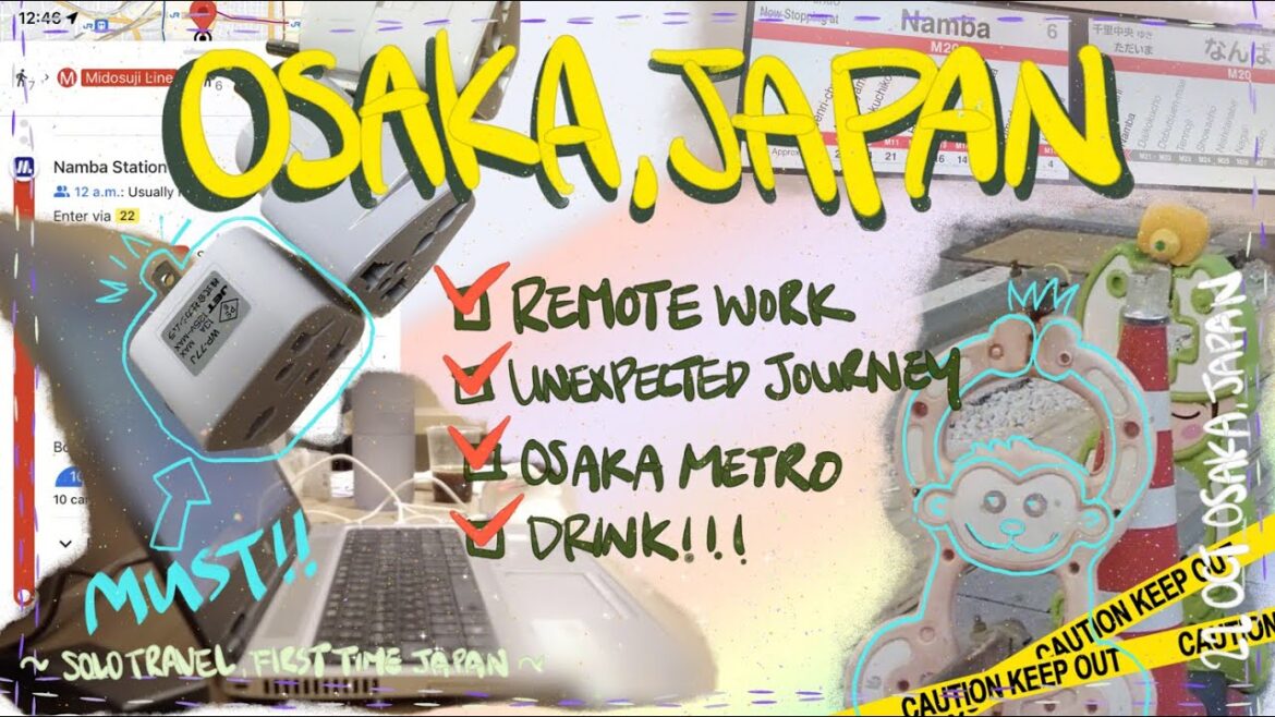 (english) Japan Osaka solo travel vlog | work, work, work! ~돼지코 대작전~ 혼자 오사카 여행와서 재택근무하는 일개미, 그리고 술!! (english) Japan Osaka solo travel vlog | work, work, work! ~돼지코 대작전~ 혼자 오사카 여행와서 재택근무하는 일개미, 그리고 술!!
