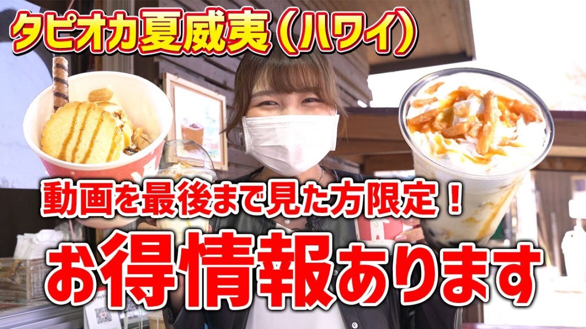 タピオカハワイ(夏威夷)の秋冬限定メニューを紹介!動画を最後まで見るとお得な情報があるよ!熊本県合志市にこんなに美味しいタピオカ屋さんがあるなんて!【熊本観光】 タピオカハワイ(夏威夷)の秋冬限定メニューを紹介!動画を最後まで見るとお得な情報があるよ!熊本県合志市にこんなに美味しいタピオカ屋さんがあるなんて!【熊本観光】