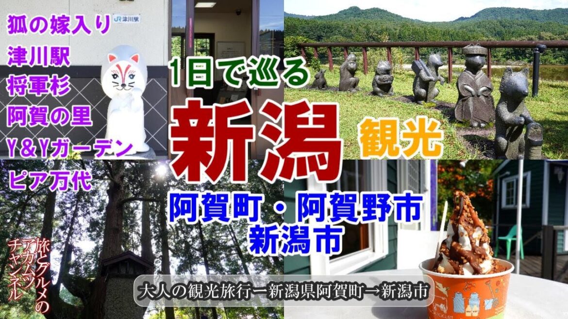 1日で巡る新潟観光【阿賀町・阿賀野市・新潟市】