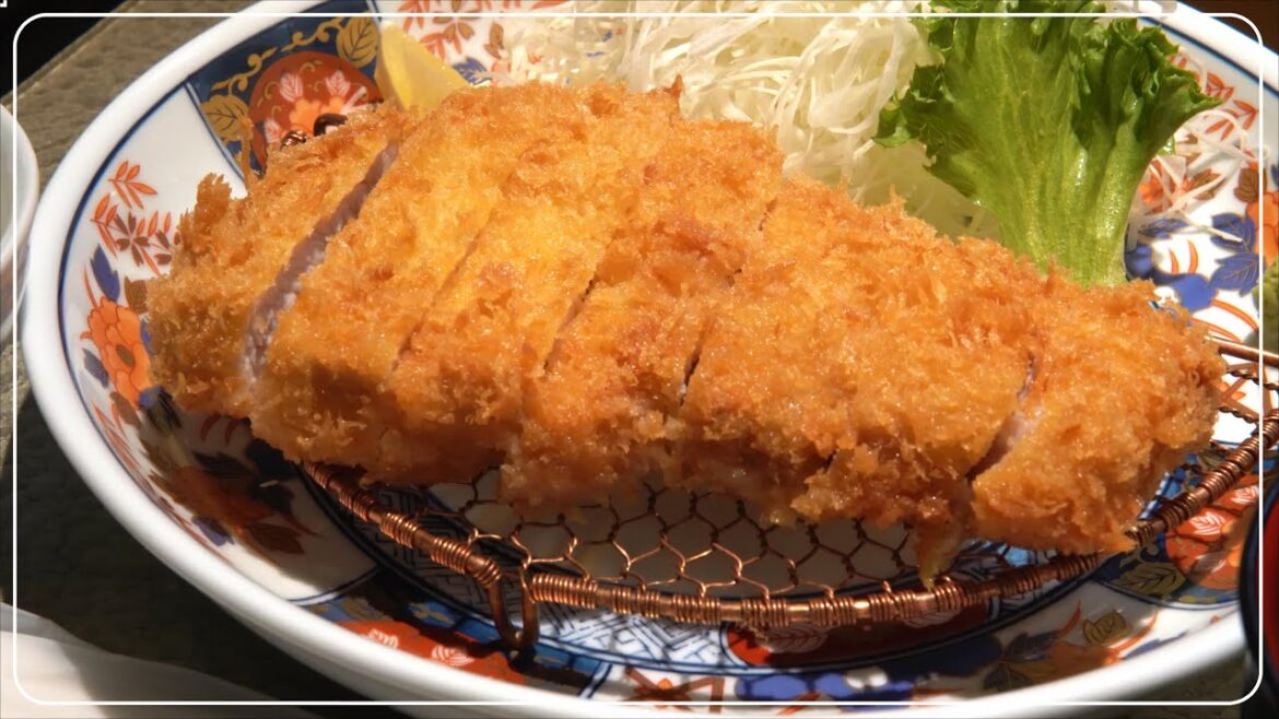 【旨すぎる】肉厚で柔らか、ジューシー！感動の黒豚とんかつ「くろまつ」に密着！ japanese street food  tonkatsu
