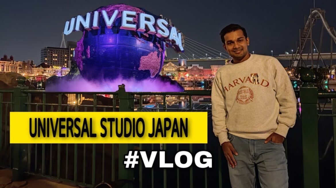 Universal Studio Japan Travel Vlog | USJ Vlog | Universal Studio Japan Full Tour