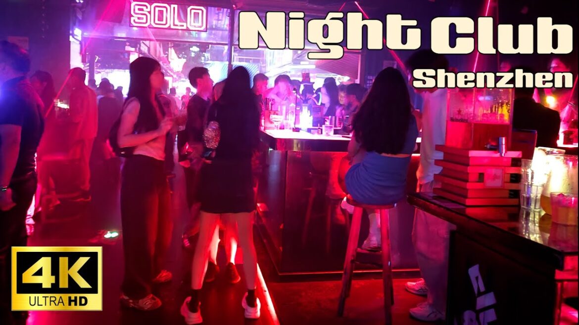 【4K HDR】Night Club  Shenzhen Futian  深圳 酒吧