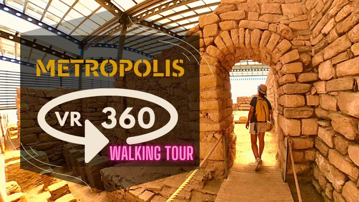 360 VR Video - METROPOLIS - ANCIENT CITY Walking Tour