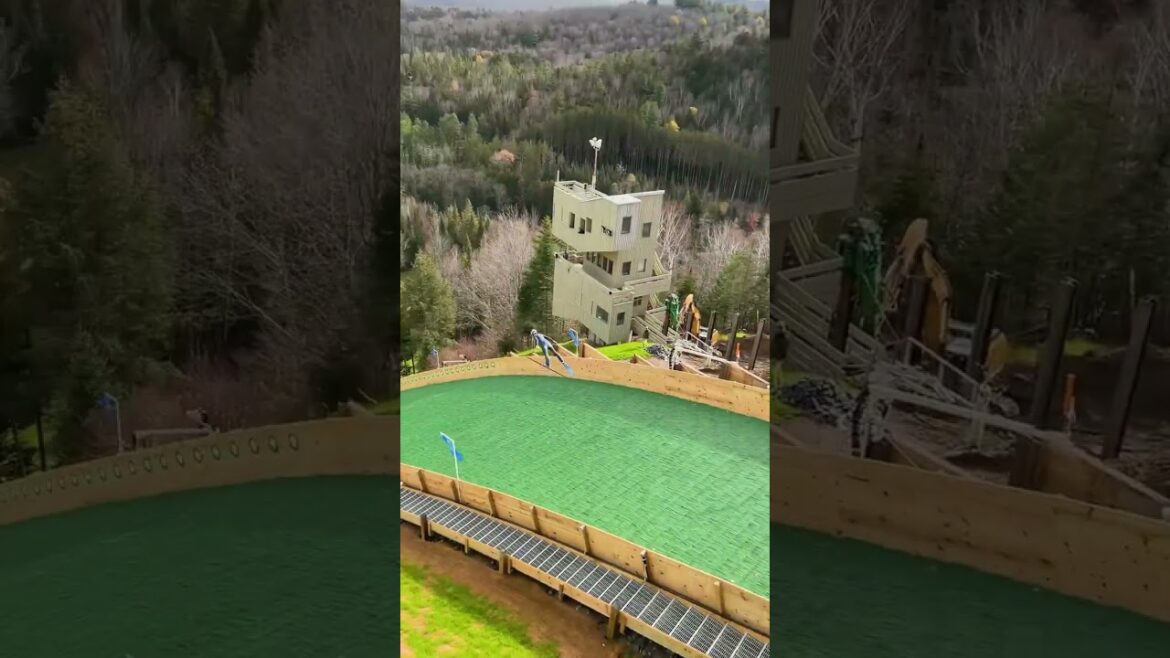 Is This The Most Intimidating Ski Jump || Credits To @Beautifulldestinations #Shorts Is This The Most Intimidating Ski Jump || Credits To @Beautifulldestinations #Shorts