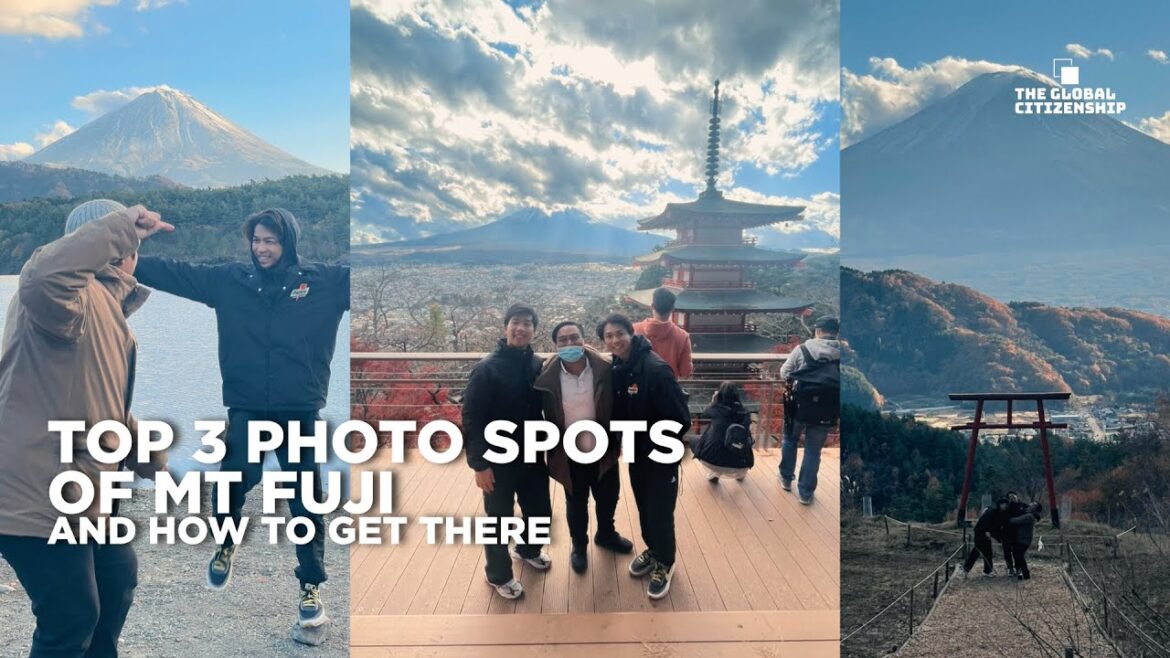 Top 3 Autumn Photo spots in Mt Fuji & Kawaguchiko | Japan Travel Guide | GLOBAL CITIZENSHIP