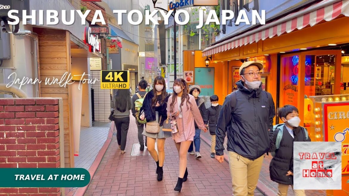 [4KHDR]Japan 4k walk 2022 | Travel at home walk in Shibuya Tokyo Japan