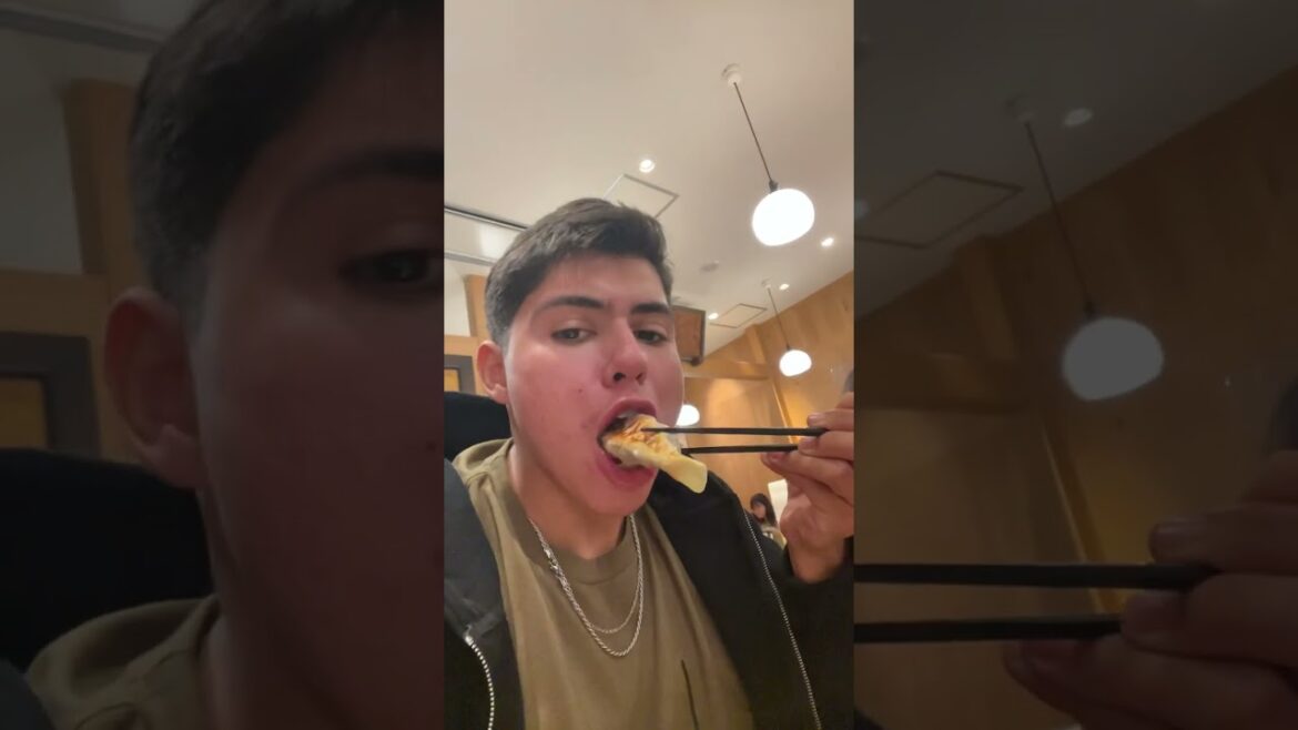 HUGE GYOZA IN TOKYO!!