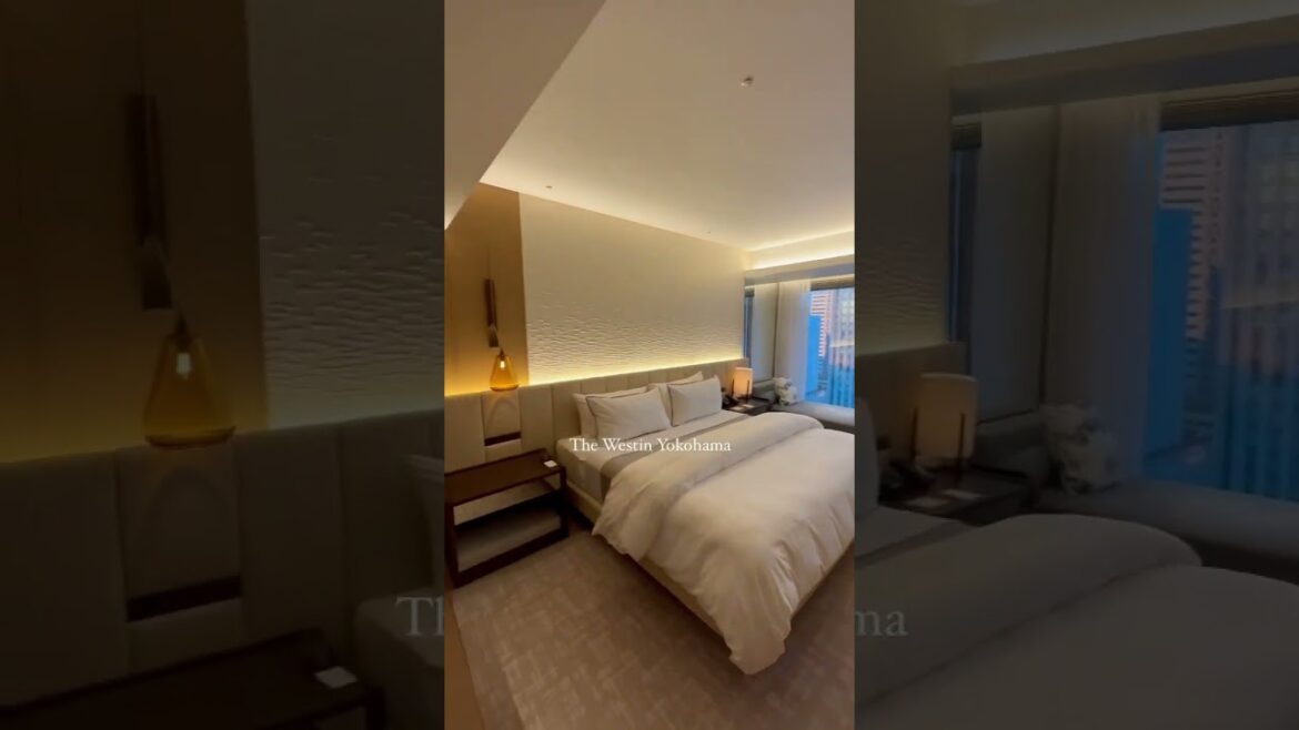 【おすすめホテル】ウェスティンホテル横浜／TheWestinYokohama  みなとみらい近くにオープン！こだわりの朝食ビュッフェとプールが人気！絶景#ひとり旅#横浜観光#みなとみらい#おすすめ