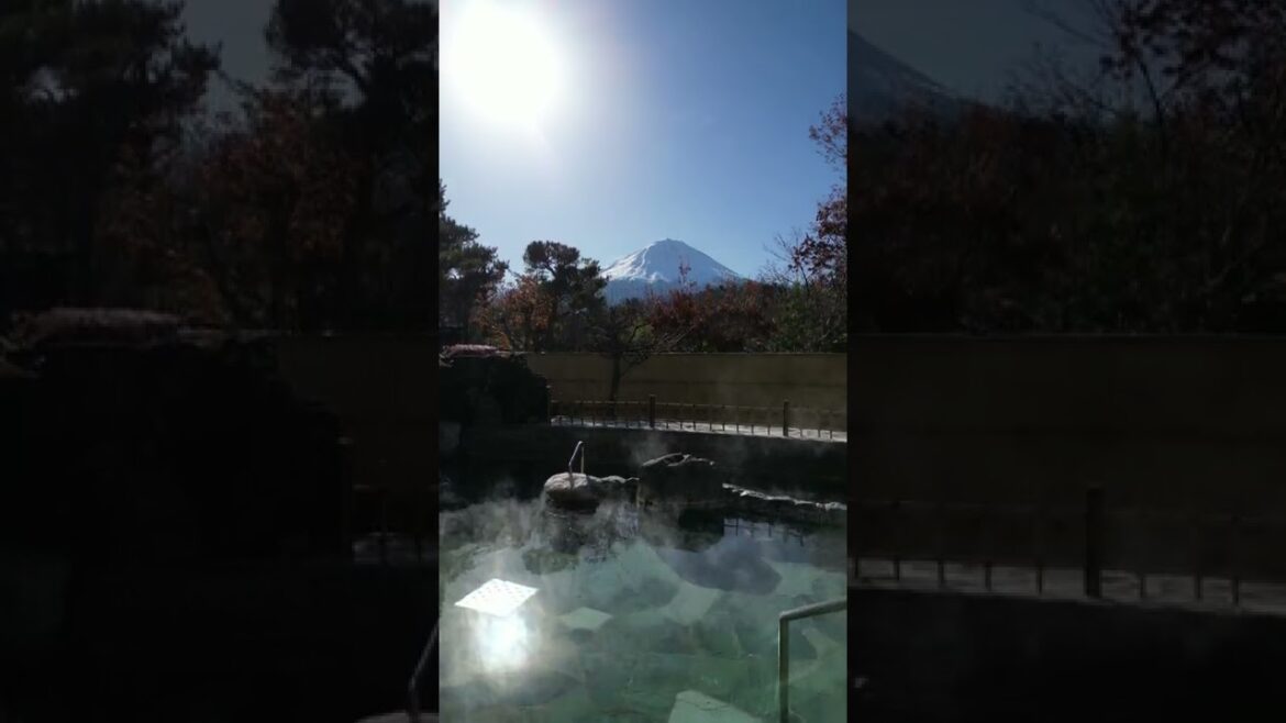 本日の富士山と温泉☆富士眺望の湯ゆらり☆11/22(火) #shorts 本日の富士山と温泉☆富士眺望の湯ゆらり☆11/22(火) #shorts