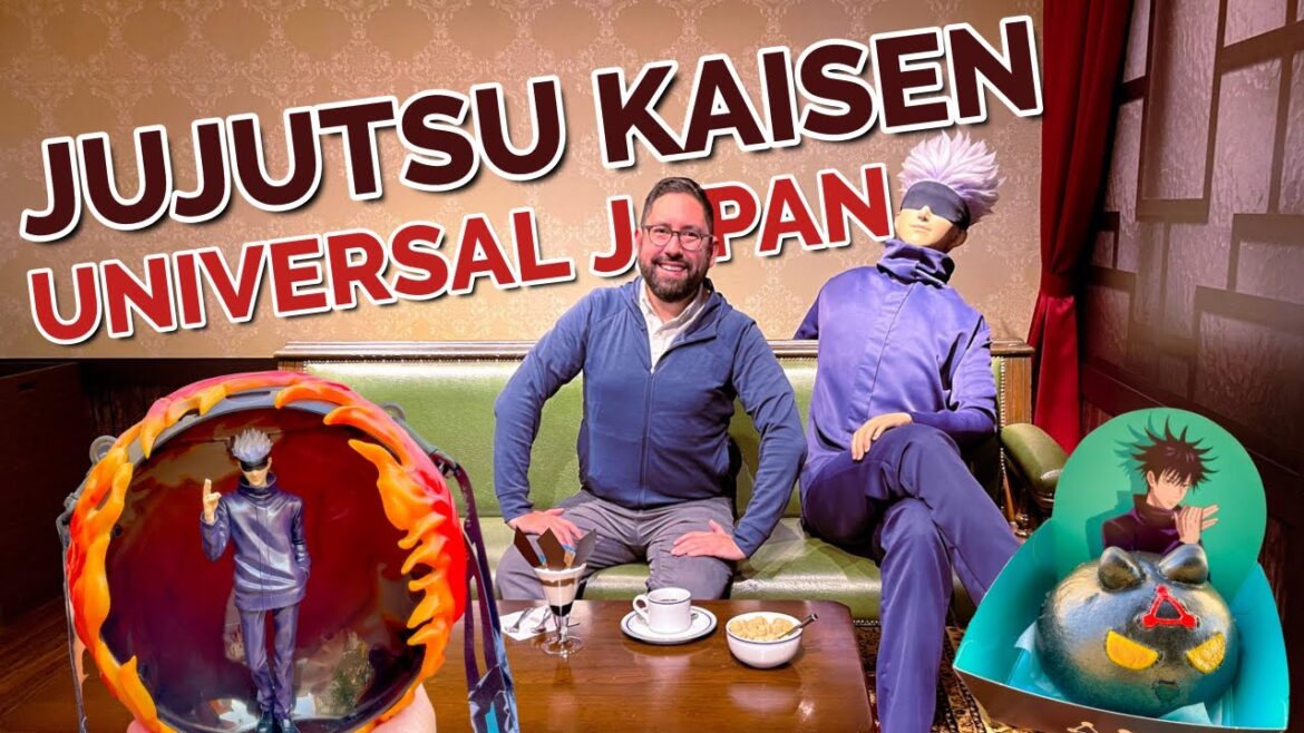 Tour of Jujutsu Kaisen at Universal Studios Japan! | Food, Merchandise, Attraction