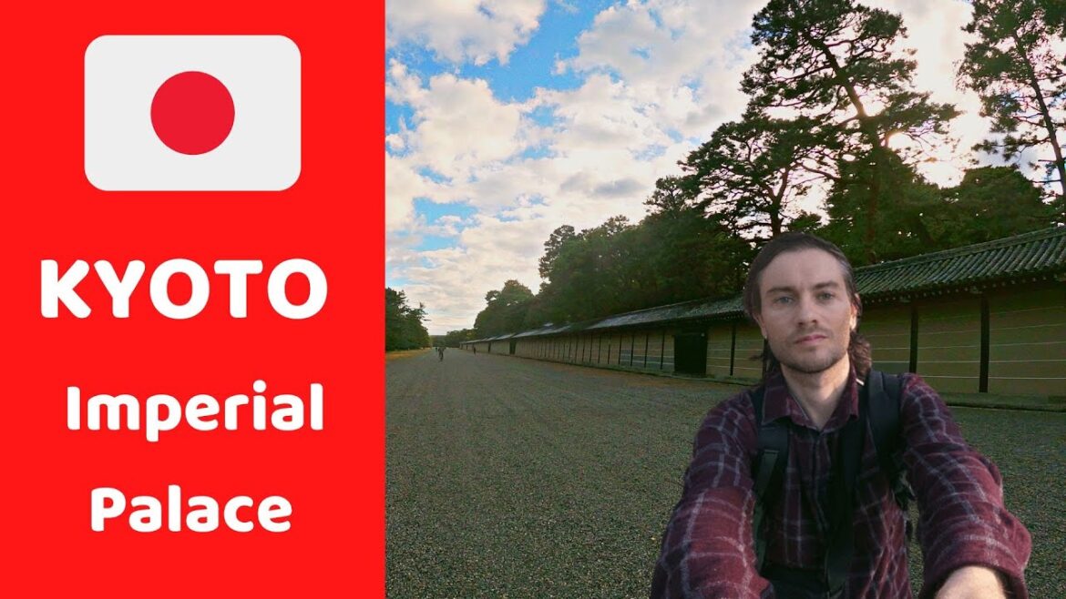 Kyoto imperial palace garden