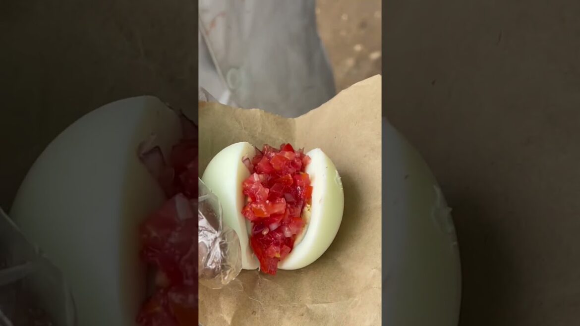 🇰🇪 Kenya Street Food 🥚 Mayai Chemsha 🤤 #shorts