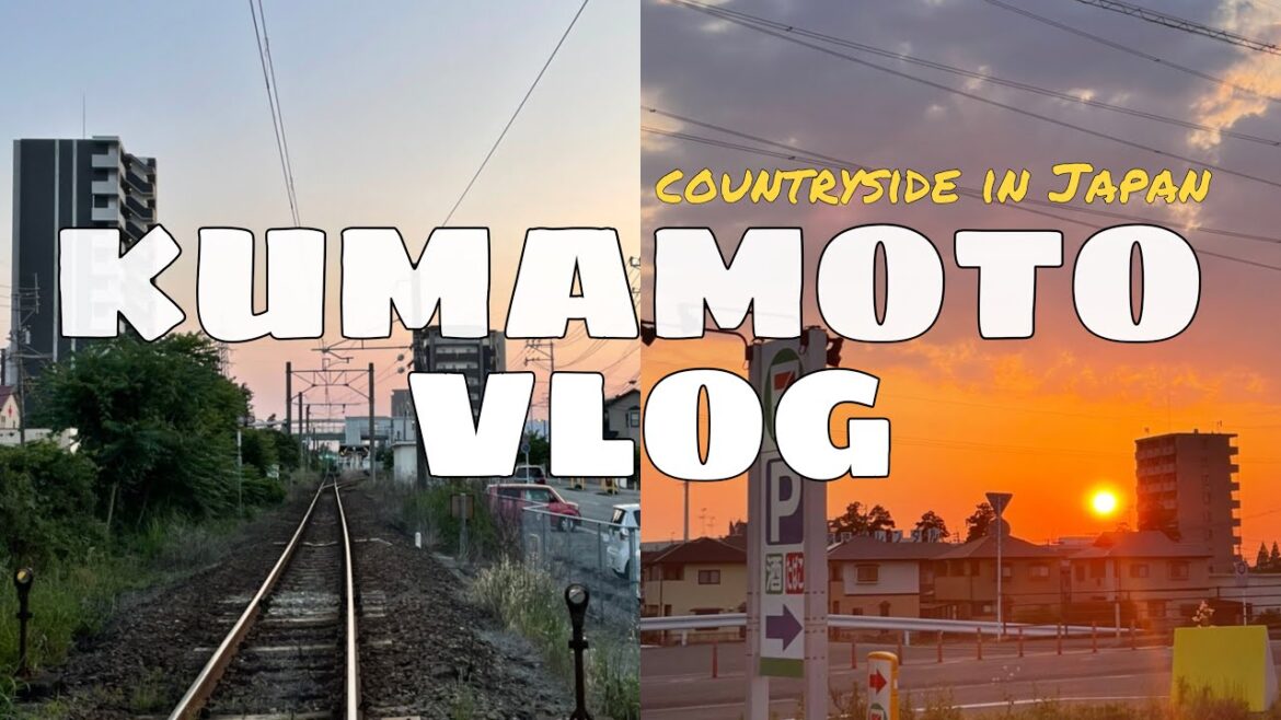 일본 규슈 '쿠마모토' 에서 생일맞이 | 일본 시골 살이 | 일본 일상 브이로그