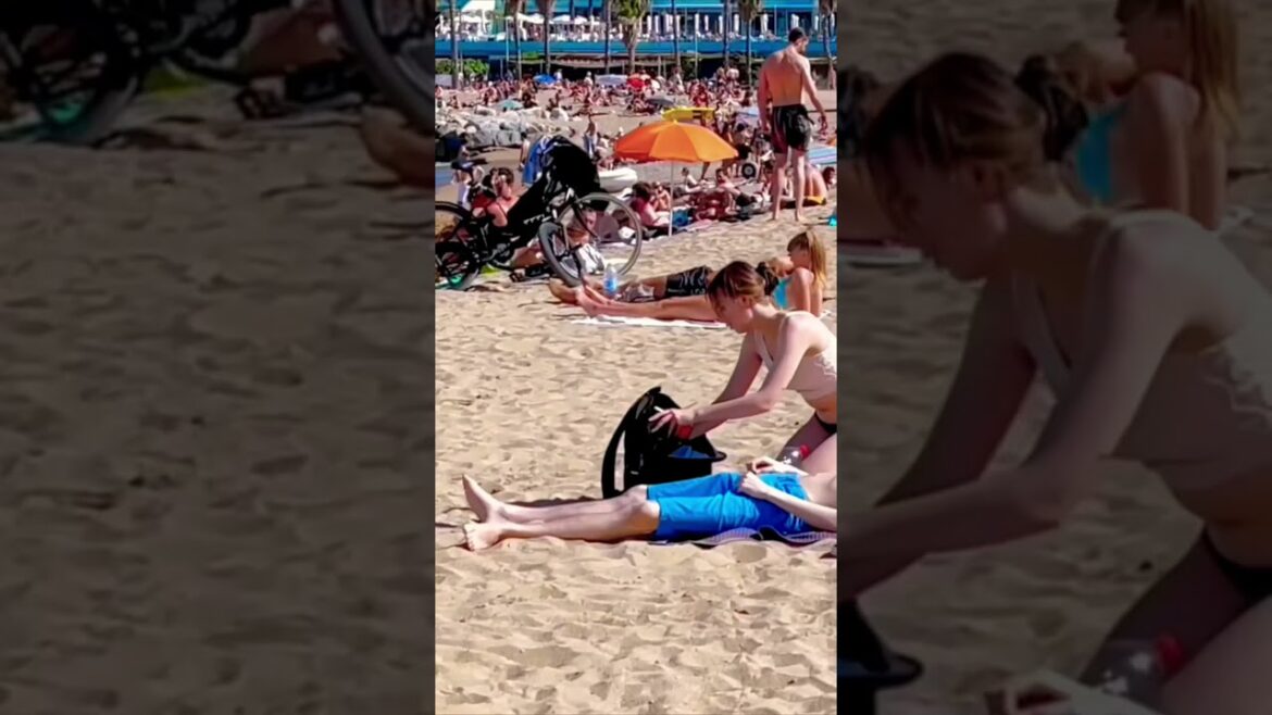 Beach Sant Sebastia 🏖🔥Barcelona 🇪🇸