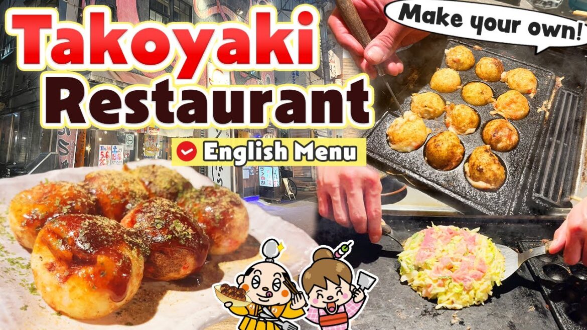 Tokyo Takoyaki & Okonomiyaki Izakaya restaurant / Japan Travel Food Guide