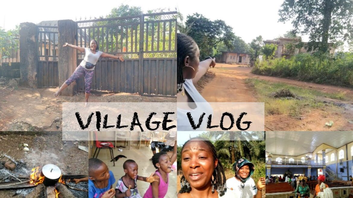 Nigerian Village Vlog: Oldest Village House Tour, Urualla, Imo | Firewood Cooking | Lisa Nwabia