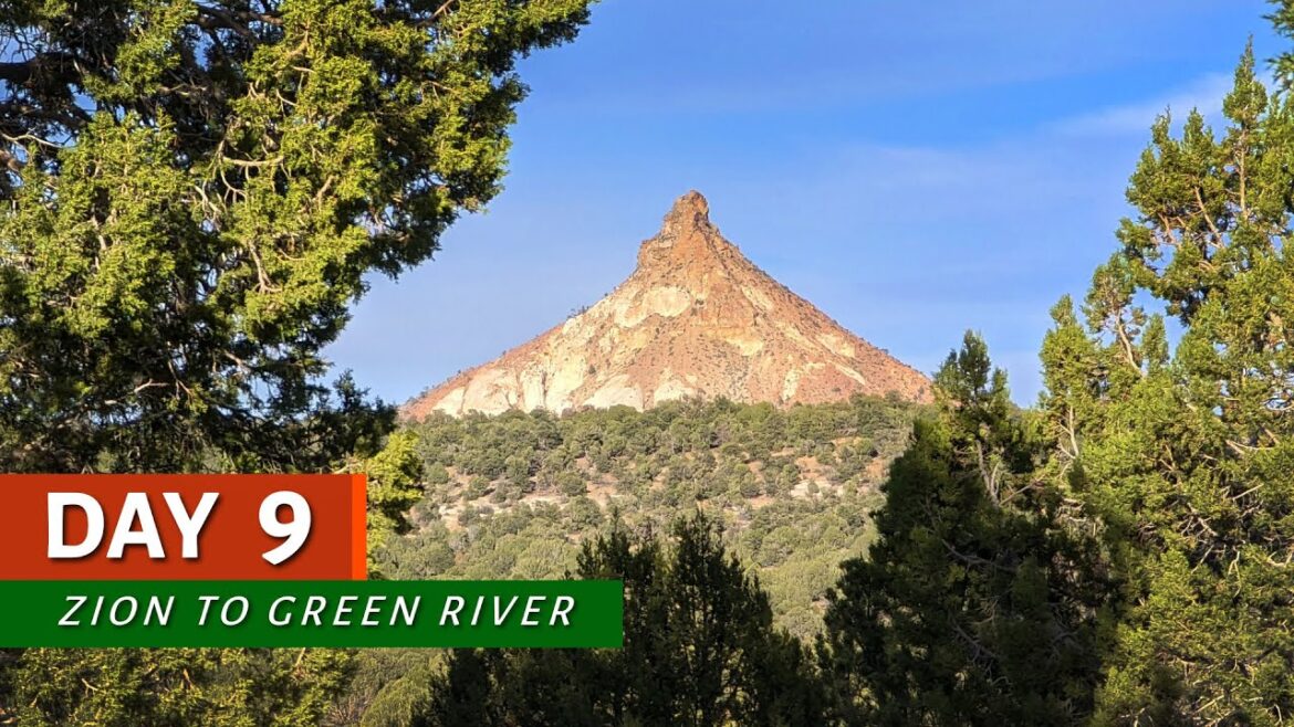 DAY 9: Slipping by Mollies Nipple | Zion to Green River Hike VLOG