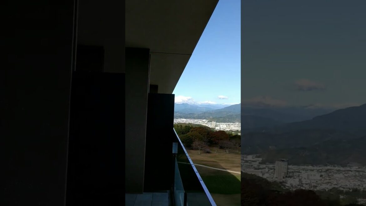 日本平ホテルからの富士山20221122