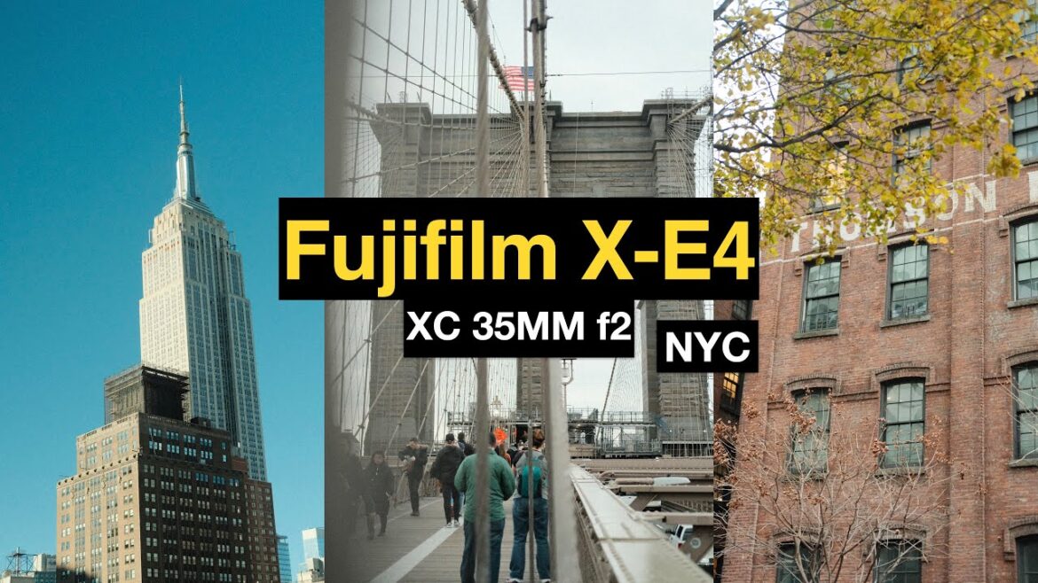 Fujifilm XE-4 35MM f2 in NYC – My first time photo vlogging – Street Photography Fujifilm XE-4 35MM f2 in NYC - My first time photo vlogging - Street Photography