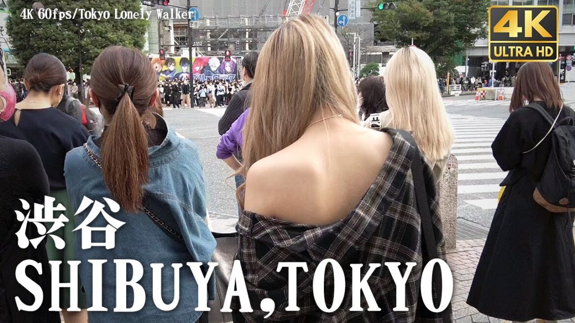 [4K]🇯🇵 渋谷 MIYASHITA PARK Bリーグ / Shibuya in the daytime. Tokyo, Japan.