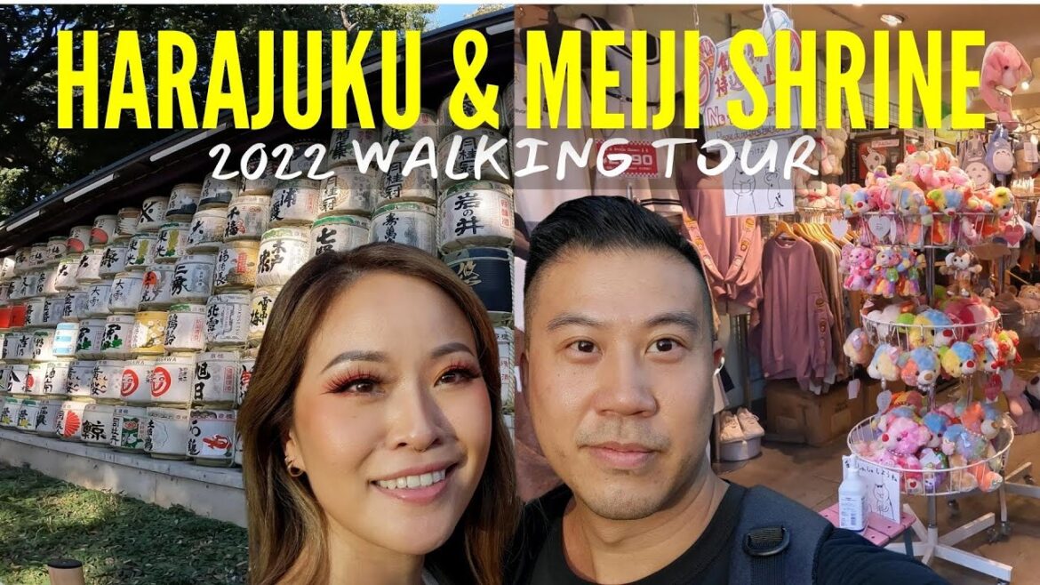Japan is Open 2022! Harajuku Fashion and Meiji Shrine Walking Tour | Japan Vlog