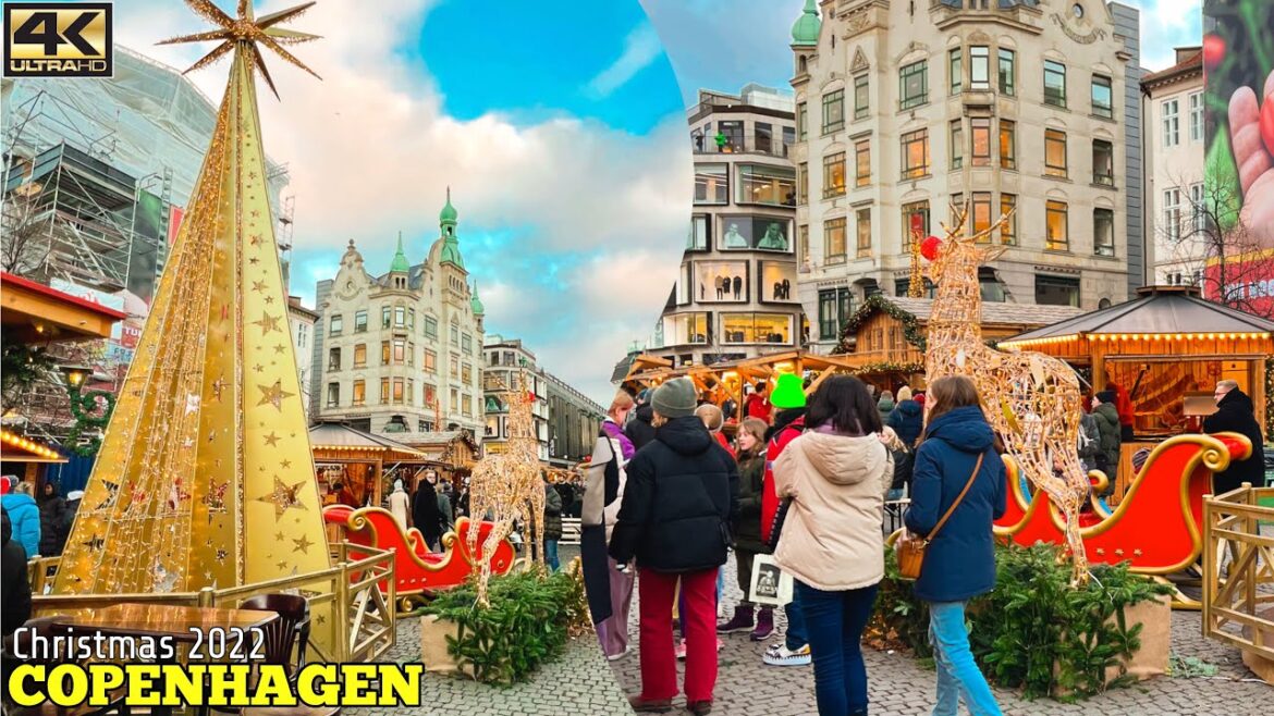 Copenhagen Christmas Markets 2022, Højbro plads, 4K Walking Tour #julemarked #Denmark Copenhagen Christmas Markets 2022, Højbro plads, 4K Walking Tour #julemarked #Denmark
