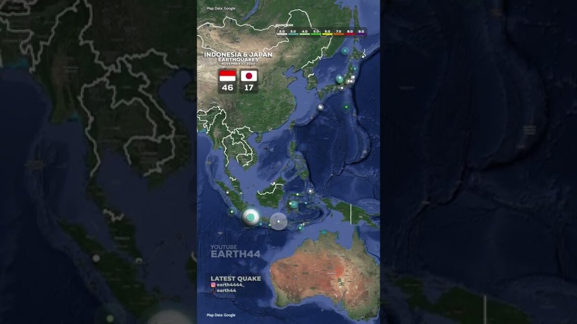 Indonesia & Japan Earthquakes