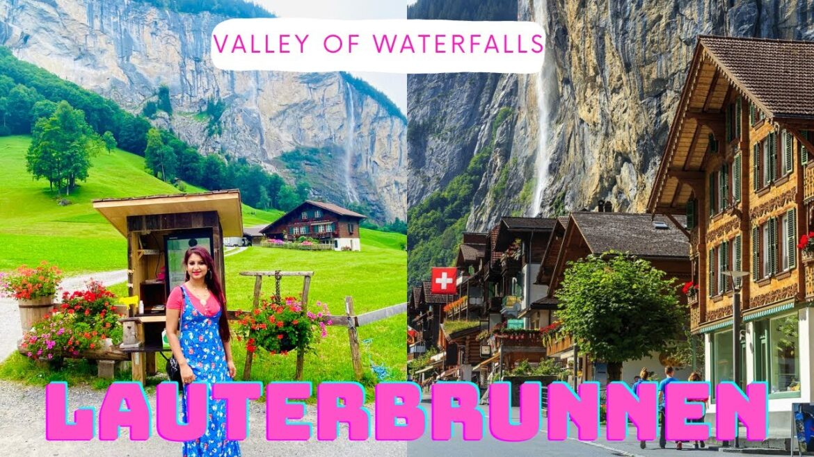 Lauterbrunnen Valley Switzerland: A heaven on Earth || Walking Tour || Swiss Travel Series Part-4