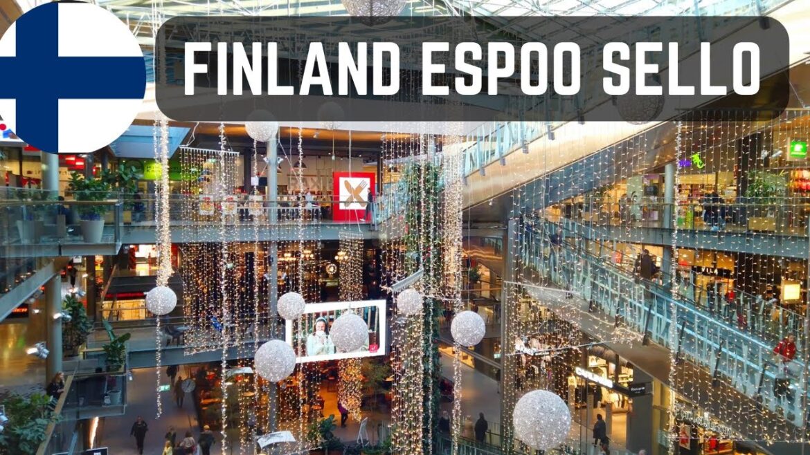 Walking tour | Largest Shopping mall in Finland Espoo | Sello Walking tour | Largest Shopping mall in Finland Espoo | Sello