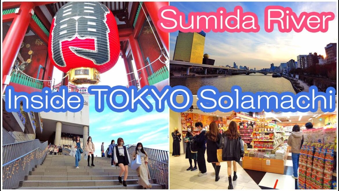 inside TOKYO Solamachi 4K , Mizumachi , walk around TOKYO SKYTREE , Asakusa tokyo japan