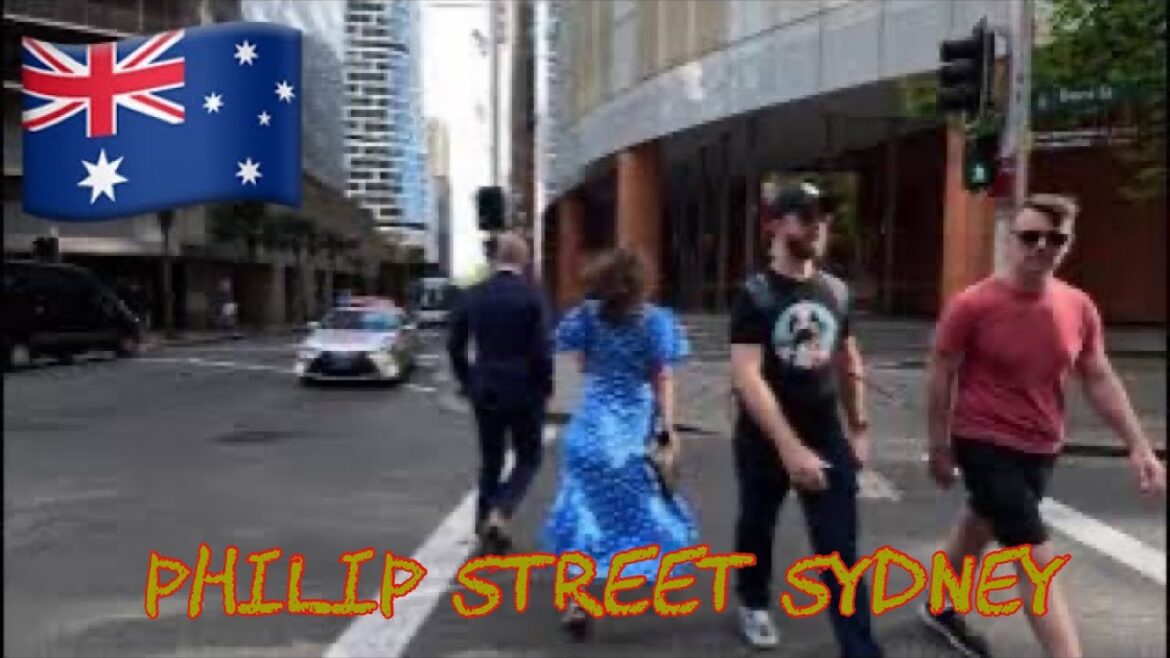 Sydney Australia [4K HDR Walk ] Philip Street Heritage Walk //Museum of Sydney